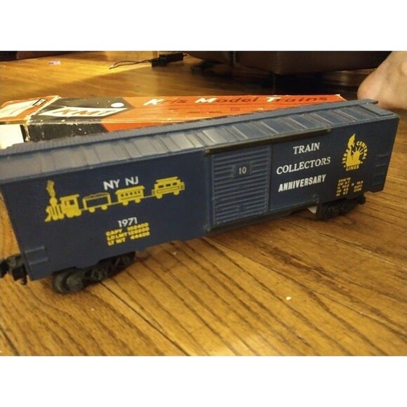 Kris TCA 1971 METCA Jersey Central & Lehigh Valley 62587 flag w/Box - Picture 6 of 10